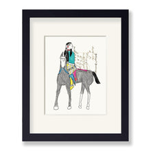 Load image into Gallery viewer, Grey Horse "Sitting Pretty" - US Giftware