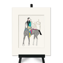 Load image into Gallery viewer, Grey Horse "Sitting Pretty" - US Giftware