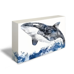 Orca Art Tile "Wild & Free"