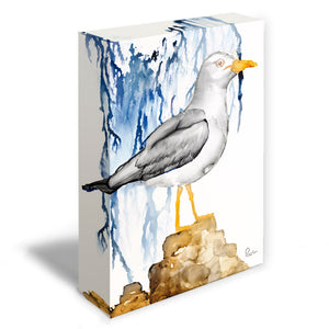 Seagull Art Tile "Storms Pass"