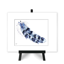 Load image into Gallery viewer, Blue Feather &quot;That Tickles&quot;
