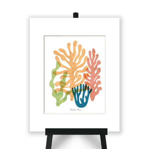 Peach Coral "Underwater Rainbow" - US Giftware