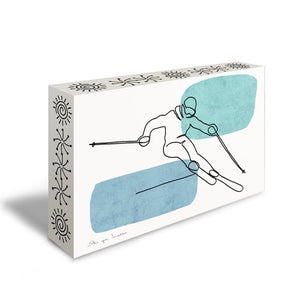 Skier "Ski ya Later" - US Giftware