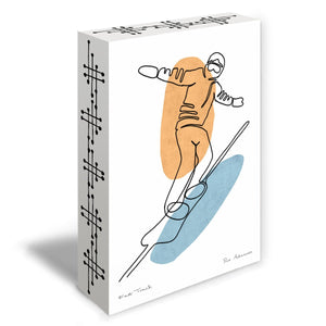 Snow Boarder "First Tracks" - US Giftware