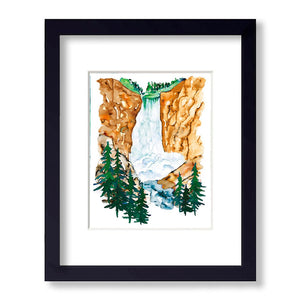 Yellowstone Falls "Awe Struck" - US Giftware